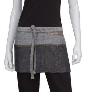 Chef Works Unisex Manhattan Denim Server Apron